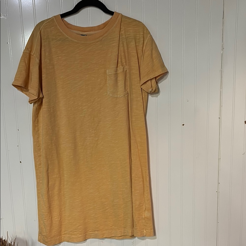 Old Navy orange Short Sleeve Dress